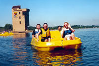 On the boats at Strathclyde Park