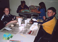Getting stuck in at handcraft